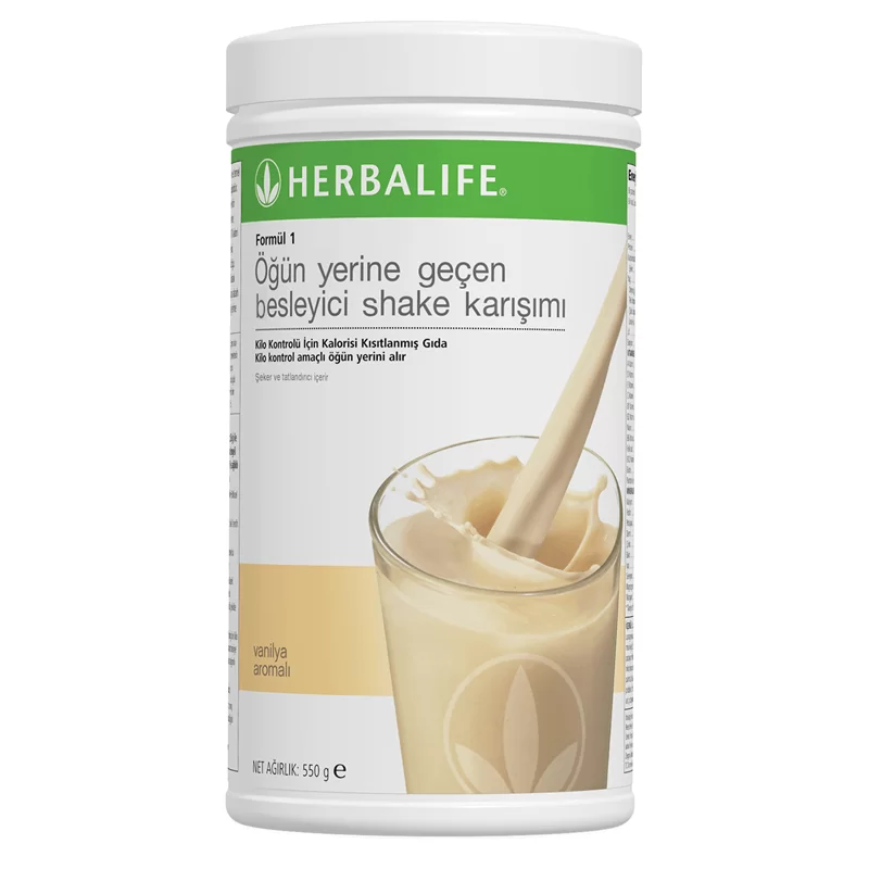 Formül 1 Vanilya Aromalı Shake Karışımı