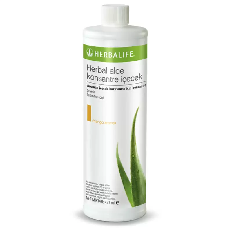 Herbal Aloe Mango Aromalı Konsantre İçecek 473 ml