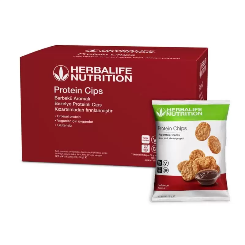 Barbekü Aromalı Protein Cips 10’lu Koli
