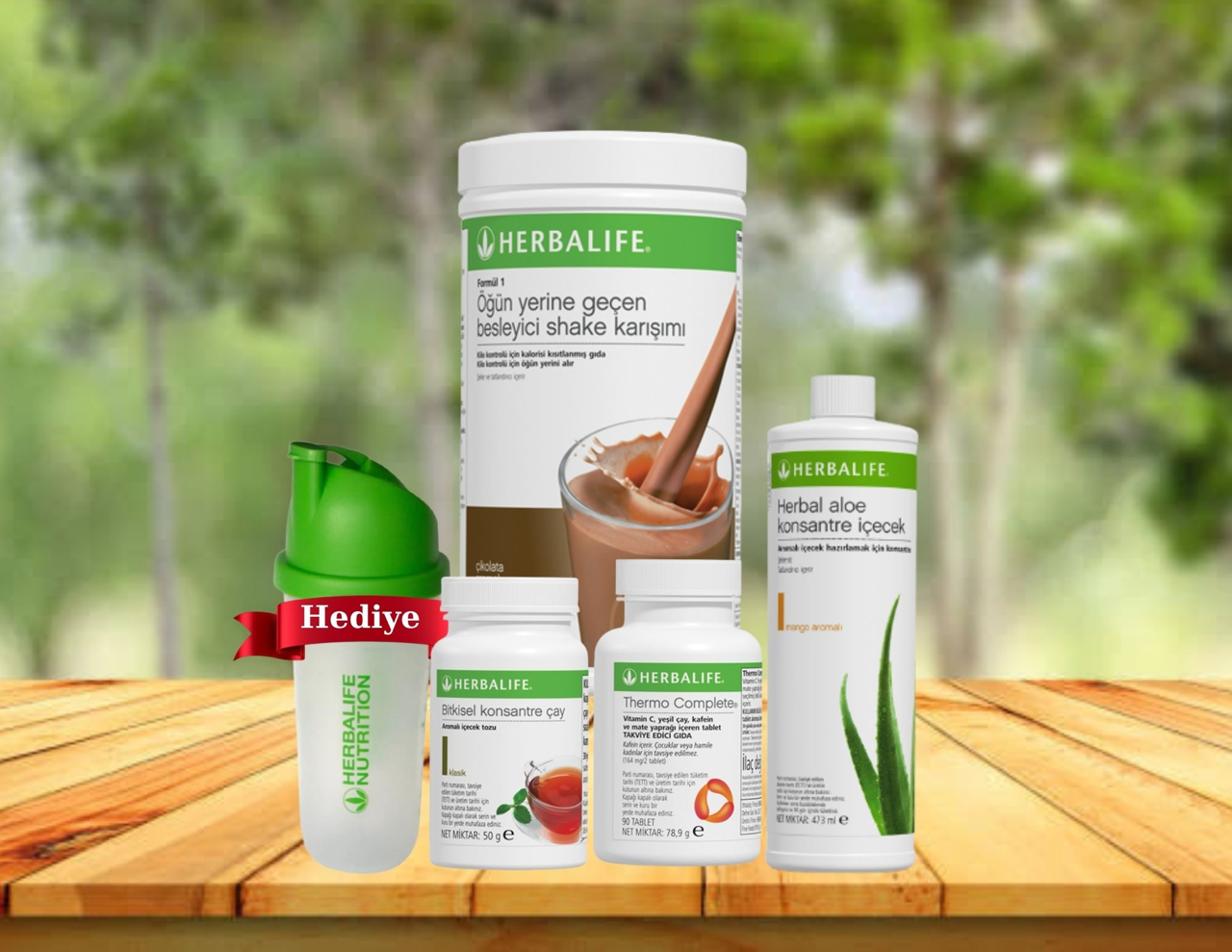 Herbalife Aşağı Kilo Kontrol Etkili Sonuç Seti 1