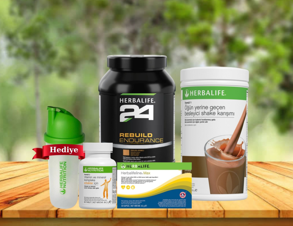Herbalife Yukarı Kilo Kontrol Kararlı Set (Erkek)